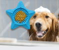 Pet supplies sea star pet suction cup licking pad pet dinner plate