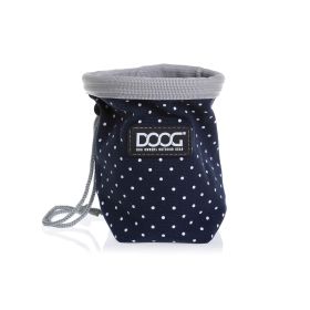 Treat and Training Pouch (Color: Navy/White Polka Dot, size: small)